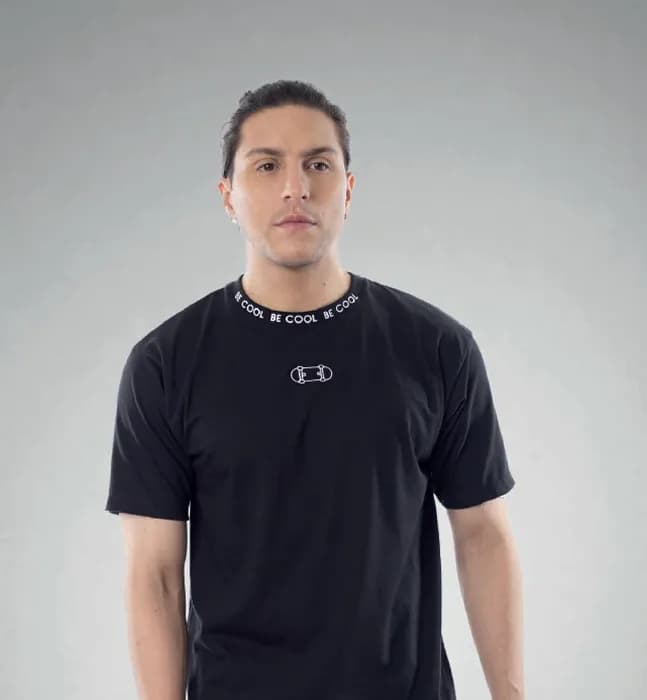 imagen de camiseta regular fit estampada